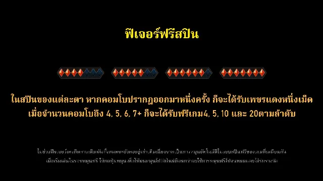 สัญลักษร์ฟรีสปินฟีเจอร์