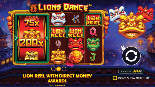 5 Lions Dance Slot