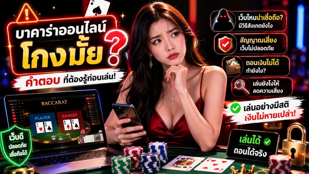 online baccarat scam or not